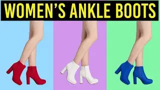 Women&rsquo;s Ankle Boots👢Top 10 Best Ankle Boots For Women In 2020 ⏰