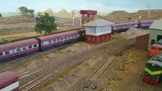 HO Model Trains South Africa with steam sounds.