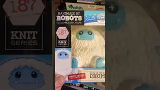 Chomp Handmade By Robots Glow Green Knit Series 187