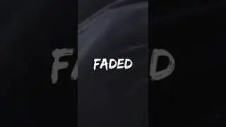 Alan Walker - Faded (Visual) #music #faded #alanwalker #audio #song #alanwalkermusic #walker #vibe