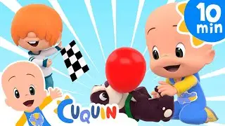 Balloon Car Race | Cuquin and Friends