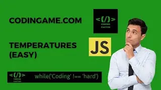 Coding Game - Temperatures (Easy) - Javascript