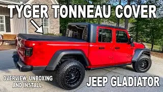 Tyger Tonneau Bed Cover | Jeep Gladiator | Unboxing & Install