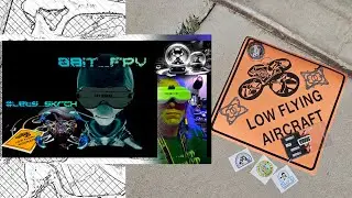 Crazy RabbiT #fpvfreestyle Skrch RabbiT_n_MooN 2inch 1s PowwA #lets_skrch