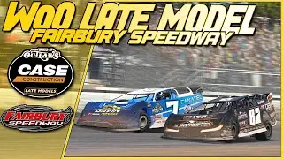 World of Outlaws Late Model '.01 at the line!' - Fairbury Speedway - iRacing Dirt