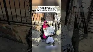 FAKE MUSLIM SCAM EXPOSED! #shorts