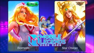 Скин Рафаэлы Старчейзер против скина Биомедика Mobile Legends Bang Bang