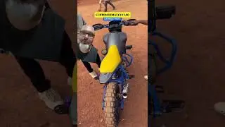 Himalayan 450 customizada! #moto #royalenfield #himalayan