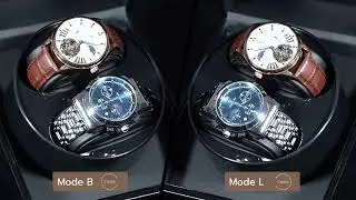 Mcbazel PU Leather Automatic Dual Watch Winder