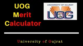 UOG Merit Calculator