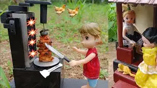 miniature chicken shavarma / real shavarma stand / miniature cooking malayalam / vistha channel