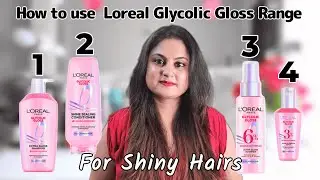 I Tried *NEW* Loreal Paris Glycolic Gloss Range & RESULTS are SHOCKING! How to use it Step by Step?