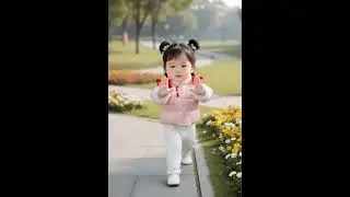 Cute Girl Tai Chi Master