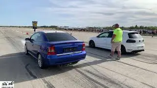 Opel Astra Bertone 2.0 Turbo vs Volkswagen Golf GTI 2.0 Turbo 🚦🚗  - 4K