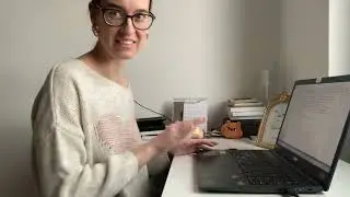 Writing vlog e un sano fake ASMR | Amelia