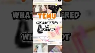 What I ordered vs what I got from #temu link:  