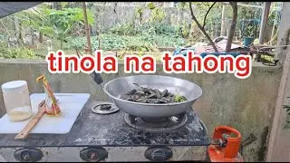 Simple but yummy mussel soup | tinolang tahong