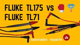 🔴 Sondas FLUKE TL71 vs FLUKE TL175