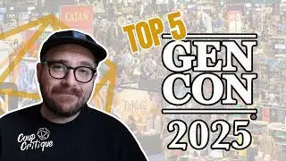Actualit&eacute; JDR | TOP 5 des nouvelles de la GEN CON 2025 📢🎲📢
