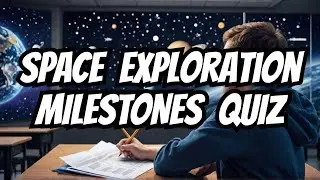 Space Exploration Milestones 🚀 | Fun GK Quiz for Competitive Exams & Current Affairs 🌌