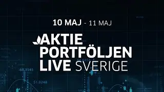 Aktieportf&ouml;ljen LIVE 10 Maj 2022 | Duerity, Saniona, ChargePanel, Tobbe Ros&eacute;n