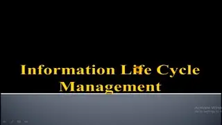 7. Information Life cycle Management in Hindi Version