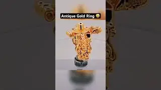 Gold ring antique #gold #ring #shambhu #shiva #shambhunath #shiv #mahadev #latest #shorts #subscribe