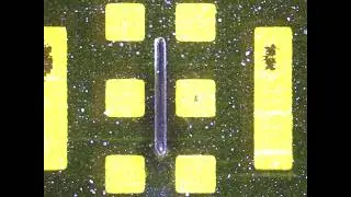 Kapton tape perforation laser hole drilling
