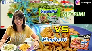 SUPERMI Nutrimi VS INDOMIE Mieghetti