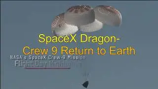 NASA&rsquo;s SpaceX Crew-9: Epic Return to Earth&ndash;Step by Step! #SpaceX #NASA #Crew9 #ReturnToEarth #Dragon