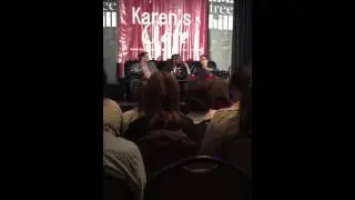 Return to Tree Hill 2015 - Colin Fickes, Vaughn Wilson, and Cullen Moss panel