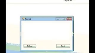 Microsoft Visual Basic 2010 Colour | Font Tutorial - 3