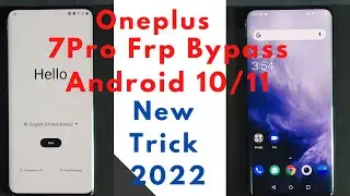 OnePlus7 Pro Frp Bypass|OnePlus 7Pro Reset| OnePlus  Frp Bypass Android 10/11 Frp Bypass Kaise Kare