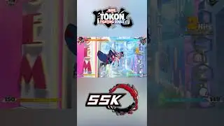 The COOLEST Marvel Tokon Combos So Far! #marveltokon #marveltokonfightingsouls #fightinggames