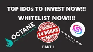 Upcoming IDO : My Top 2 Picks | Despace IDO | Octane Finance IDO | How to Invest in IDO |  (Part 1)