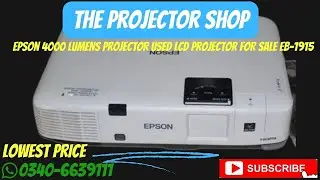 epson 4000 lumens projector buy epson projector online lcd projector second hand Epson EB-1915 #4k
