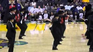 COSMIC Dance Crew at Staples Center