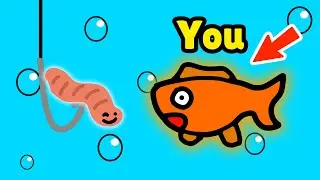 I Made a Fishing Game, but YOU'RE the Fish