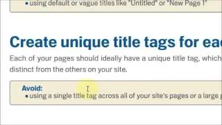Downloading Google's SEO guide