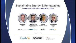 ClearlySo | Octopus | Paul Hastings | Sustainable Energy & Renewables | Webinar | 2020