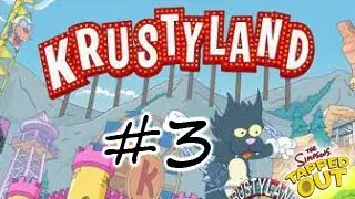 KC Plays! - The Simpsons: Tapped Out | Krustyland - Part #3