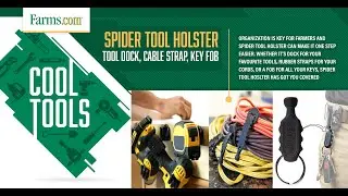 Spider Tool Holster &mdash; Perfect Kit for Farmers and Ranchers!