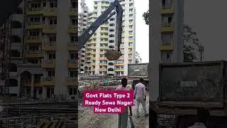 New Govt Flats Type 2 Ready #govtemployees #sewanagar #delhi #cpwd #nbcc #govtjobs