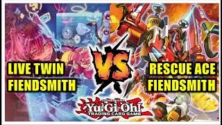 LIVE TWIN FIENDSMITH VS RESCUE ACE FIENDSMITH MATCH! Yu-Gi-Oh!