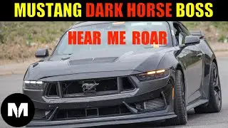 Mustang Dark Horse BOSS Exhaust Is A Throaty V8
