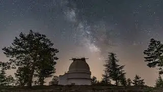 The sky above Calar Alto Observatory