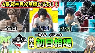 【初日相場】一番くじ デスノート  DEATH NOTE フィギュア 相場