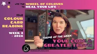 ✨  Weekly Card Reading &ndash; Week 3, 2026 | Wheel of Colours Oracle