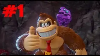 Donkey Kong Bananza Part 1 - Ingot Isle and the Underground