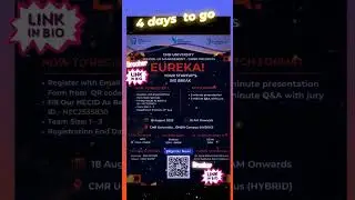 competition Pitch Your Idea at Eurekha 2025! #shortsfeed #shorts